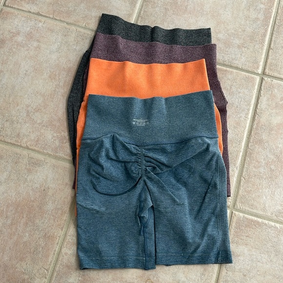 Amazon Pants - LIKE NEW! 4 pair Biker shorts.